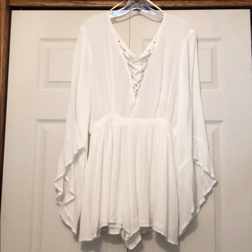 White summer romper